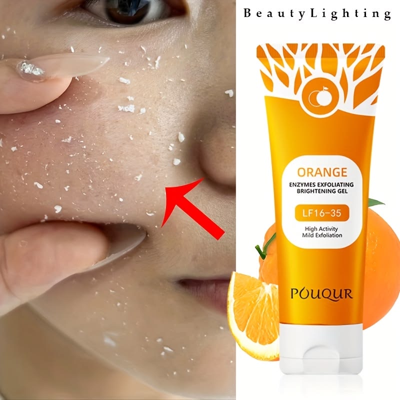 Orange Enzyme Exfoliating Gel for Face & Body