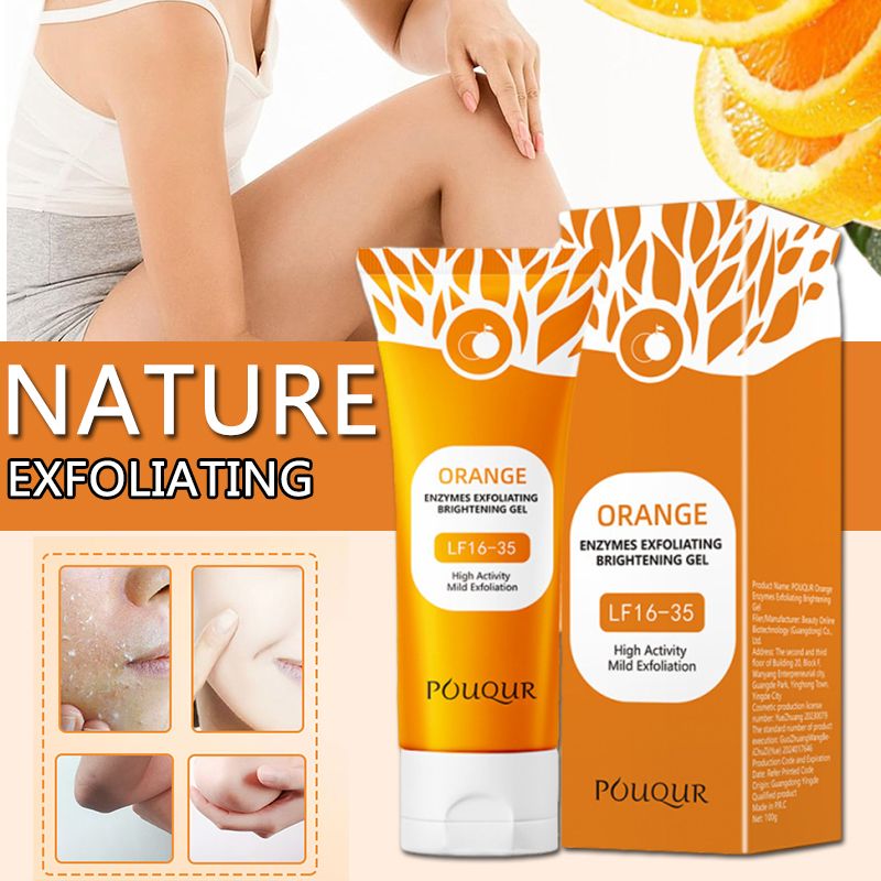 Orange Enzyme Exfoliating Gel for Face & Body