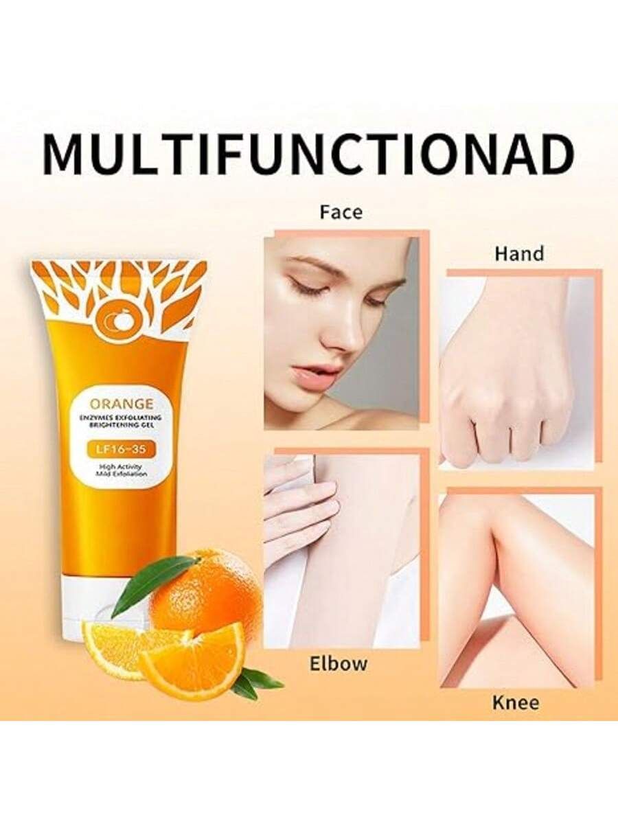 Orange Enzyme Exfoliating Gel for Face & Body