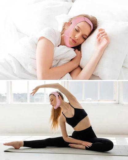 Reusable Face Strap V Line Mask
